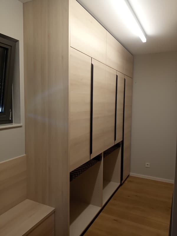 Begehbarer Kleiderschrank