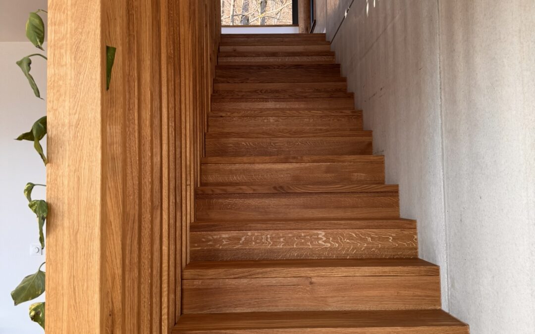 Faltwerktreppe I Eichenholz I 01