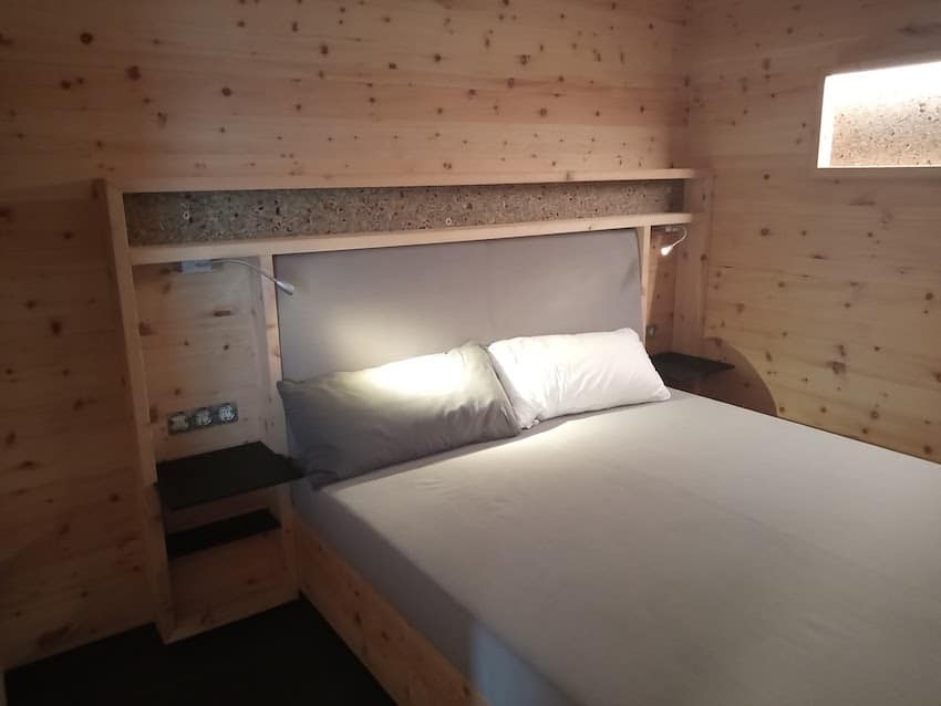 Saunaberreich aus Zirbenholz